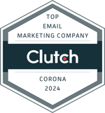 SmartBug earned Clutch Award - Top Email Marketing Company in Corona 2024