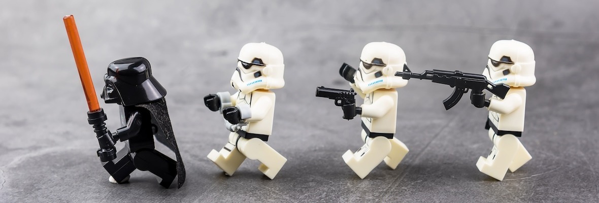 Lego Star Wars Storm Troopers were arrested for violating military rules at Bangkok