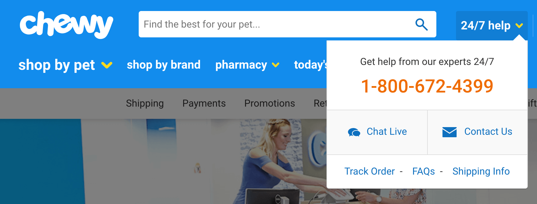 Chewy 24/7 Customer Support 