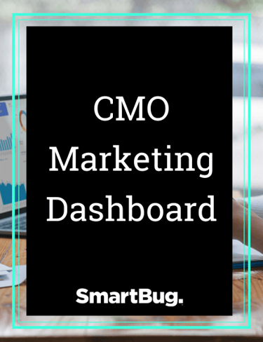 CMO Marketing Dashboard Content Cover by SmartBug Media