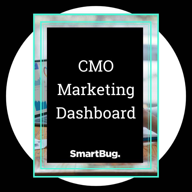 CMO Marketing Dashboard - E-book Cover in Circle