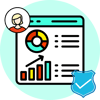 V2 HIPAA Compliant Data Storage Icon by SmartBug Media