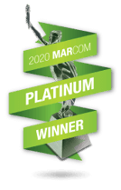 MarCom Platinum Winner award