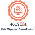 Migration de données Badge d'accréditation HubSpot