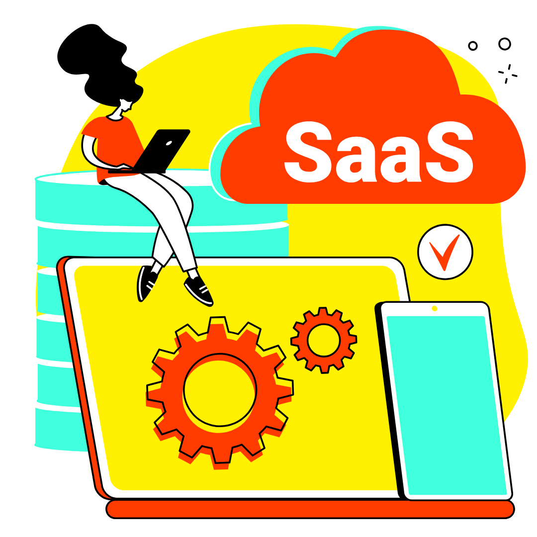 SaaS Customer Onboarding and Engagement Icon