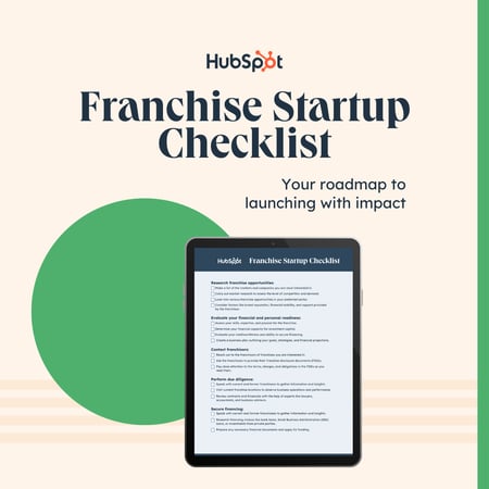 HubSpot Franchise Startup Checklist