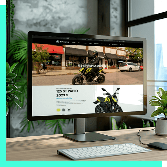 Conception du commerce en ligne Magento /  Adobe Commerce pour CF Moto