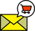 E-commerce email icon