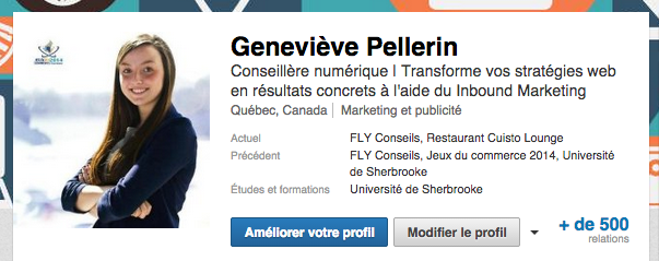 profil LinkedIn