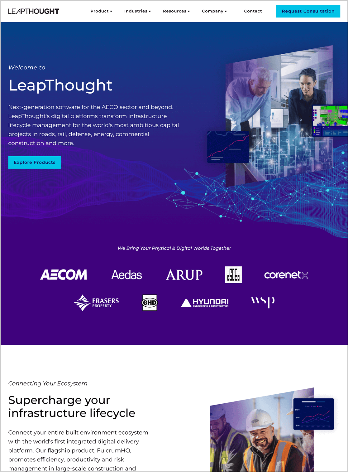 LeapThought on desktop